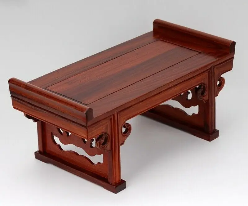 Rosewood Altar Rack Religion Spirituality Tablet Stand Statue God Buddha Base