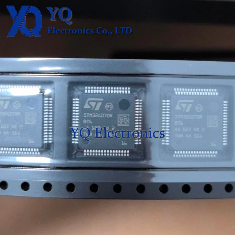 10PCS/lot New OriginaI STM32G070RBT6 STM32G070 32G070RBT6 LQFP-64 ARM Cortex-M0+32-bit microcontroller MCU