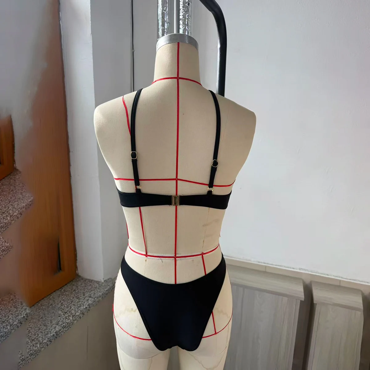 3-teiliger Bikini 2025 Sexy Damen-Badeanzug, Bademode, weiblicher Bikini-Set, Push-Up, Strandmode, Badeanzug, Rock, Badeanzug, Vertuschungen