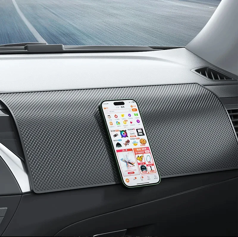 Klebrige Anti-Rutsch-Matte Auto-Armaturenbrett-Pad Hitzebeständige rutschfeste Matte Auto-Armaturenbrett Telefon Sonnenbrillenhalter Auto-Styling innen – Detail 1