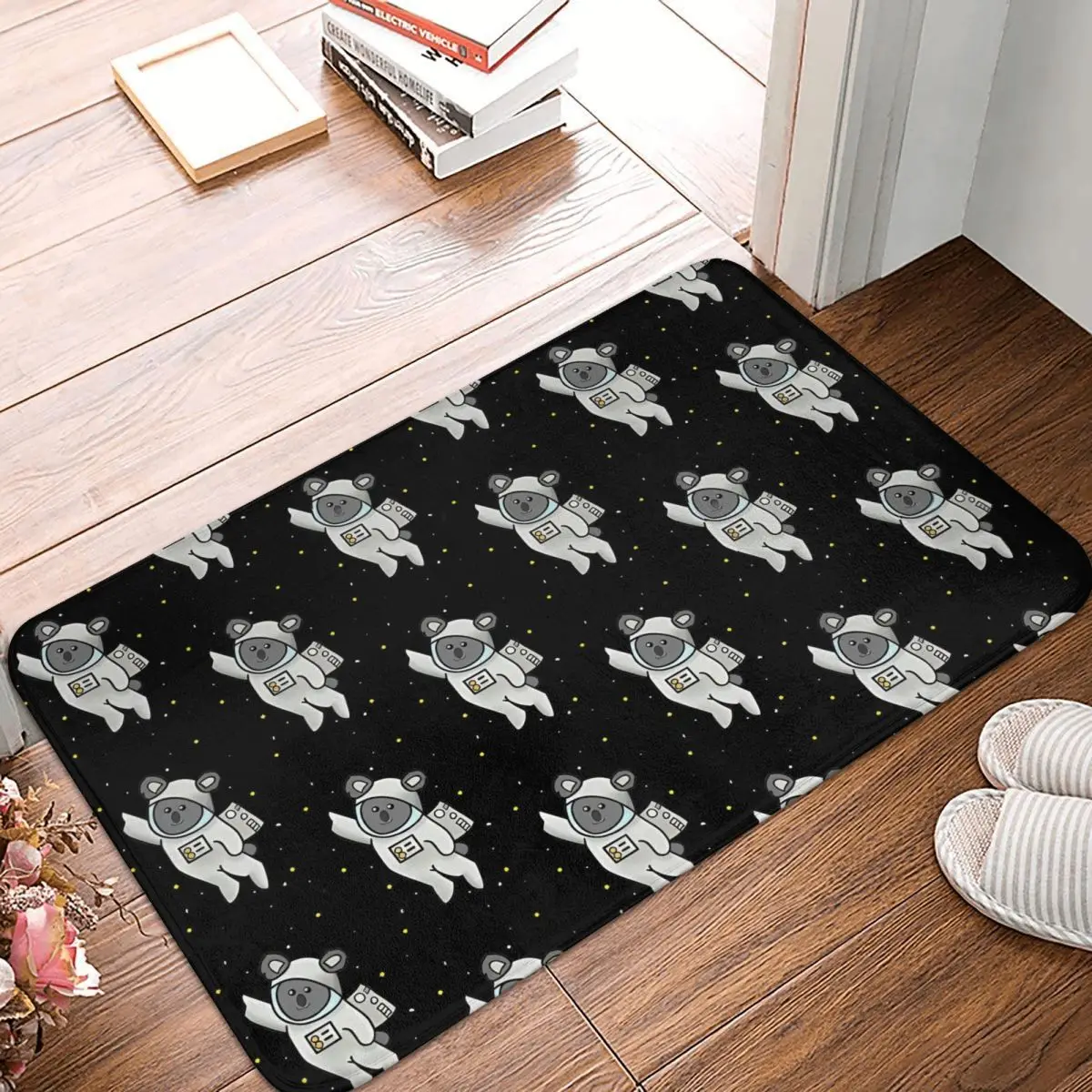 Koala Australian Animals Anti-Slip Doormat Bath Mat Space Floor Carpet Entrance Door Rug Indoor Decor