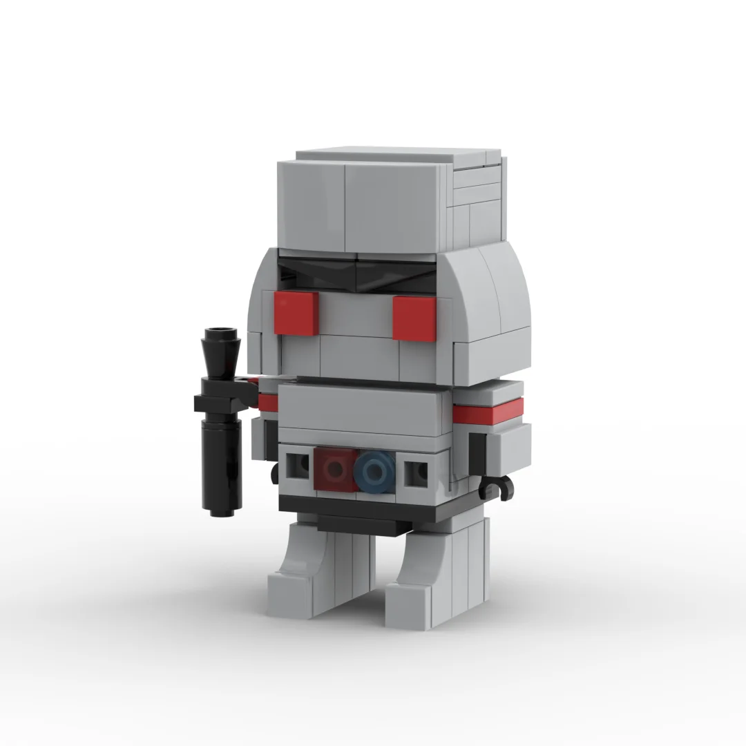 DIY Elighten MOC décennie k Brick Set, Transform Auto Robot Brickheadz, Star Scream, DN Prime, Compatible avec