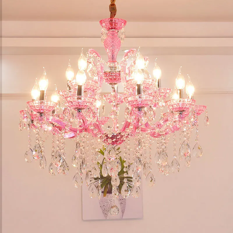 Modern18 arms Dining Room crystal lamp chandeliers for living room crystal lighting bedroom chandelier Led Lampadari