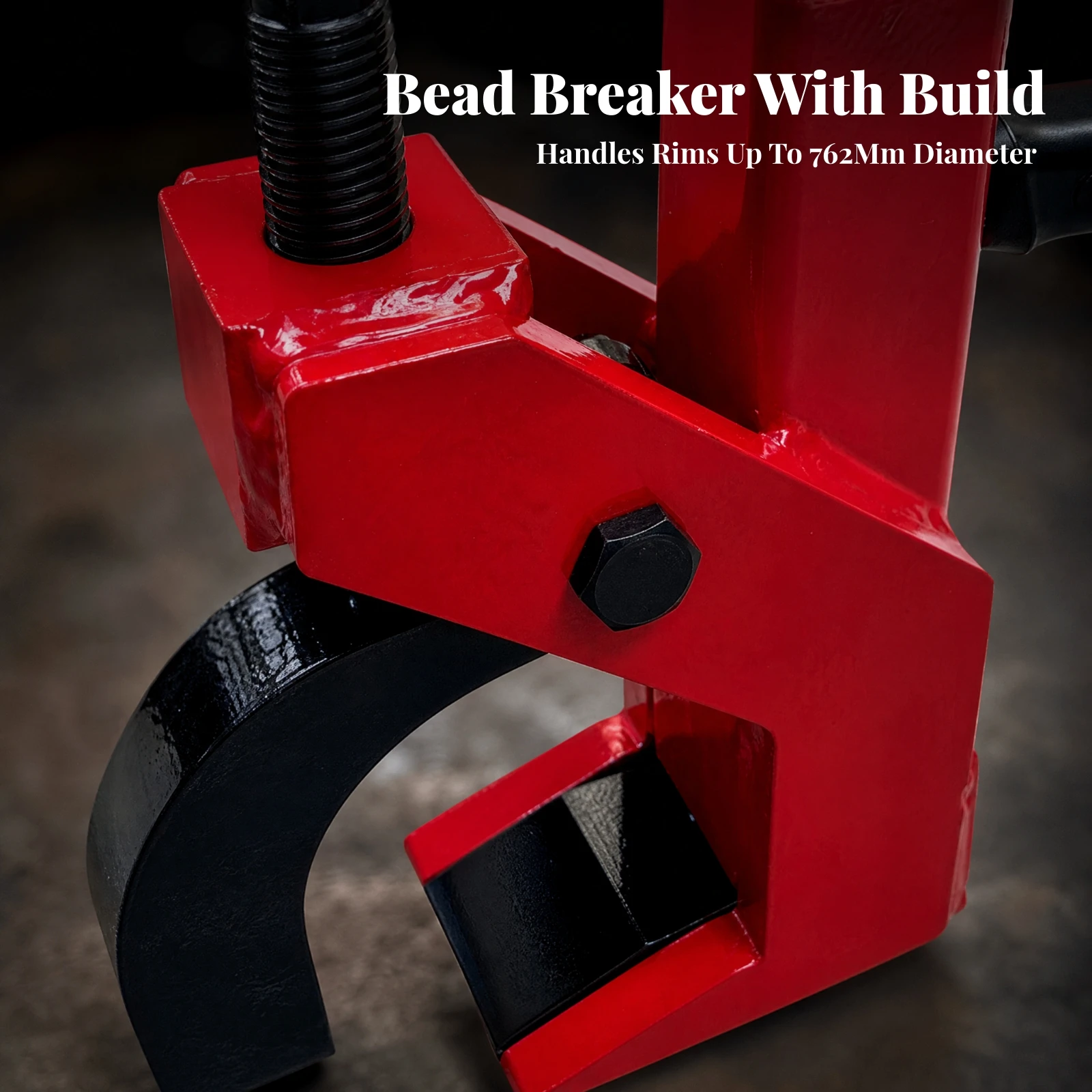 Portable Tire Bead Breaker Metal Tire Bead Breaking Tool with Handle High-Strength Wear-Resistant for Mechanics, Workshops