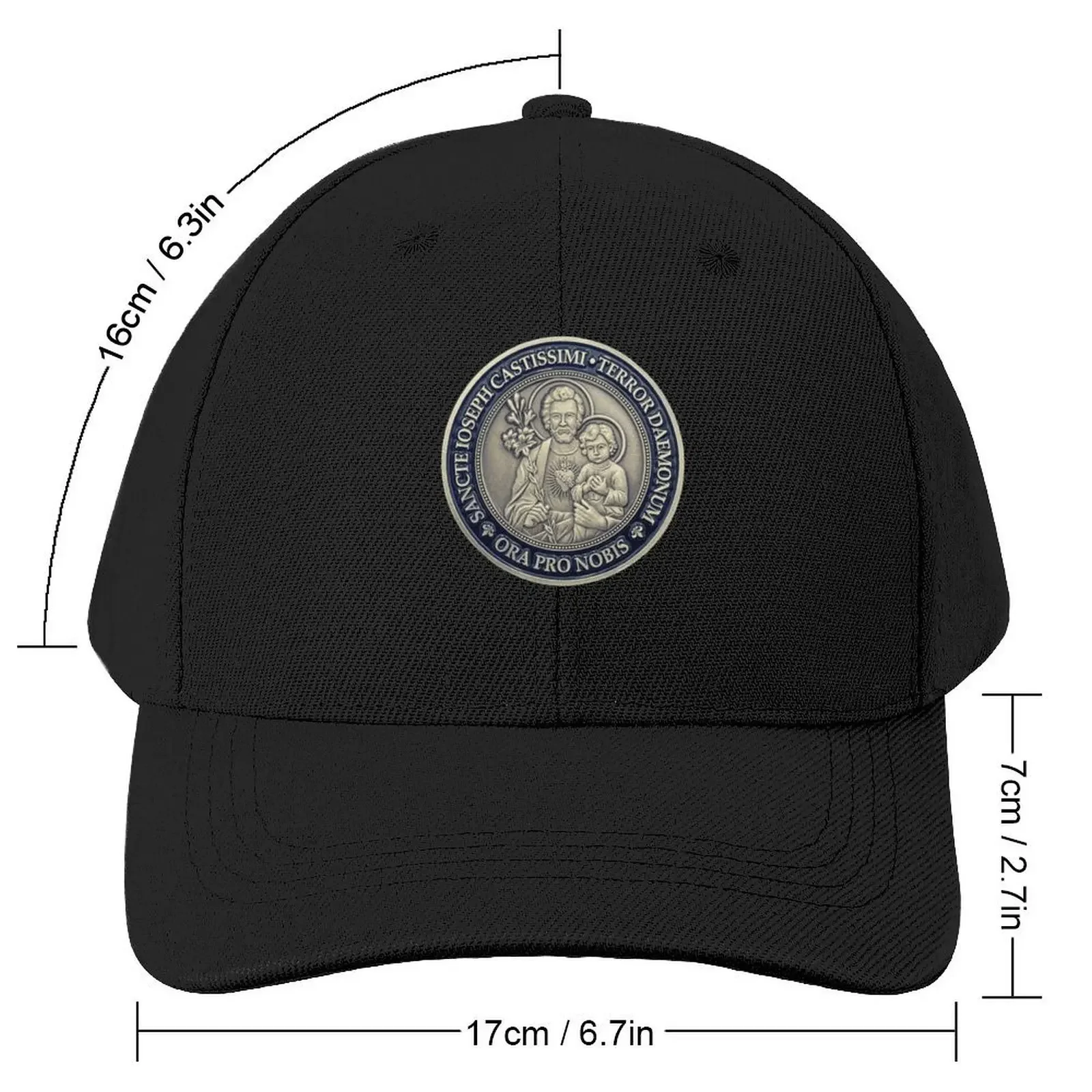 Saint Joseph Terror of Demons, San Giuseppe, St Joseph Baseball Cap Beach Hat Beach Golf Women Men's