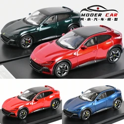 Забавная модель 1:64 Purosangue V12 F SUV, литая под давлением модель автомобиля