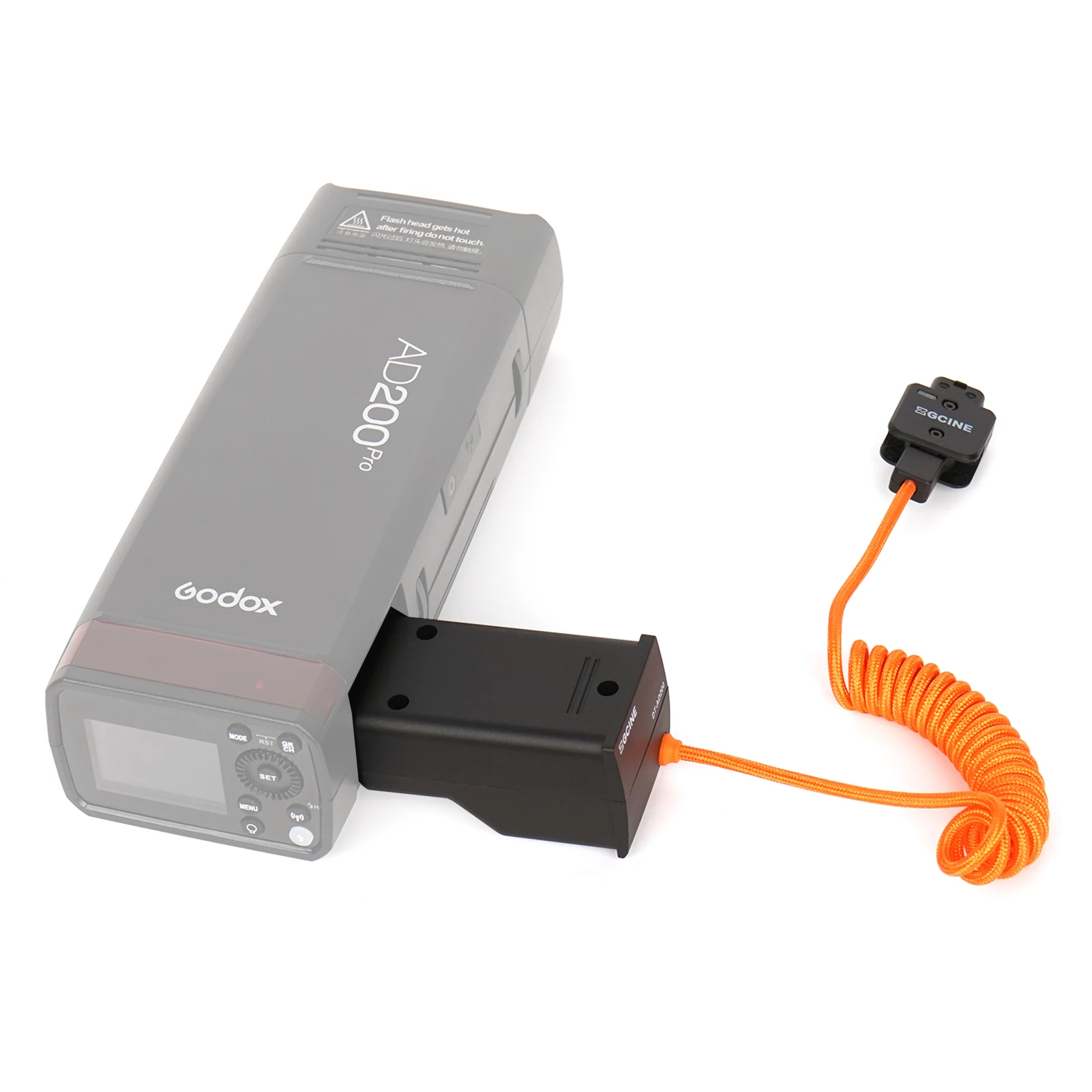 

DT-AD200 Dummy Battery with D-Tap Plug Replacement for Godox AD200/ AD200 Pro/ AD200 Pro II/ AD300 Pro Flash