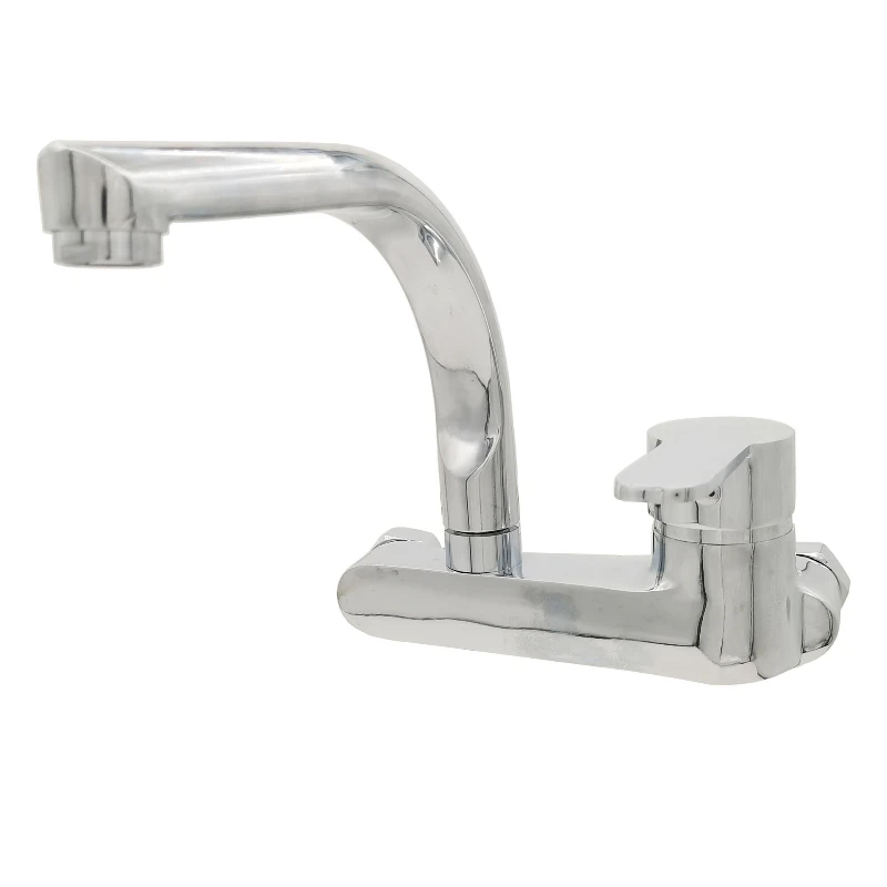 

Смеситель для кухни со скрытой смешанной водой из цинкового сплава, смеситель для овощной раковины, смеситель для горячей и холодной воды