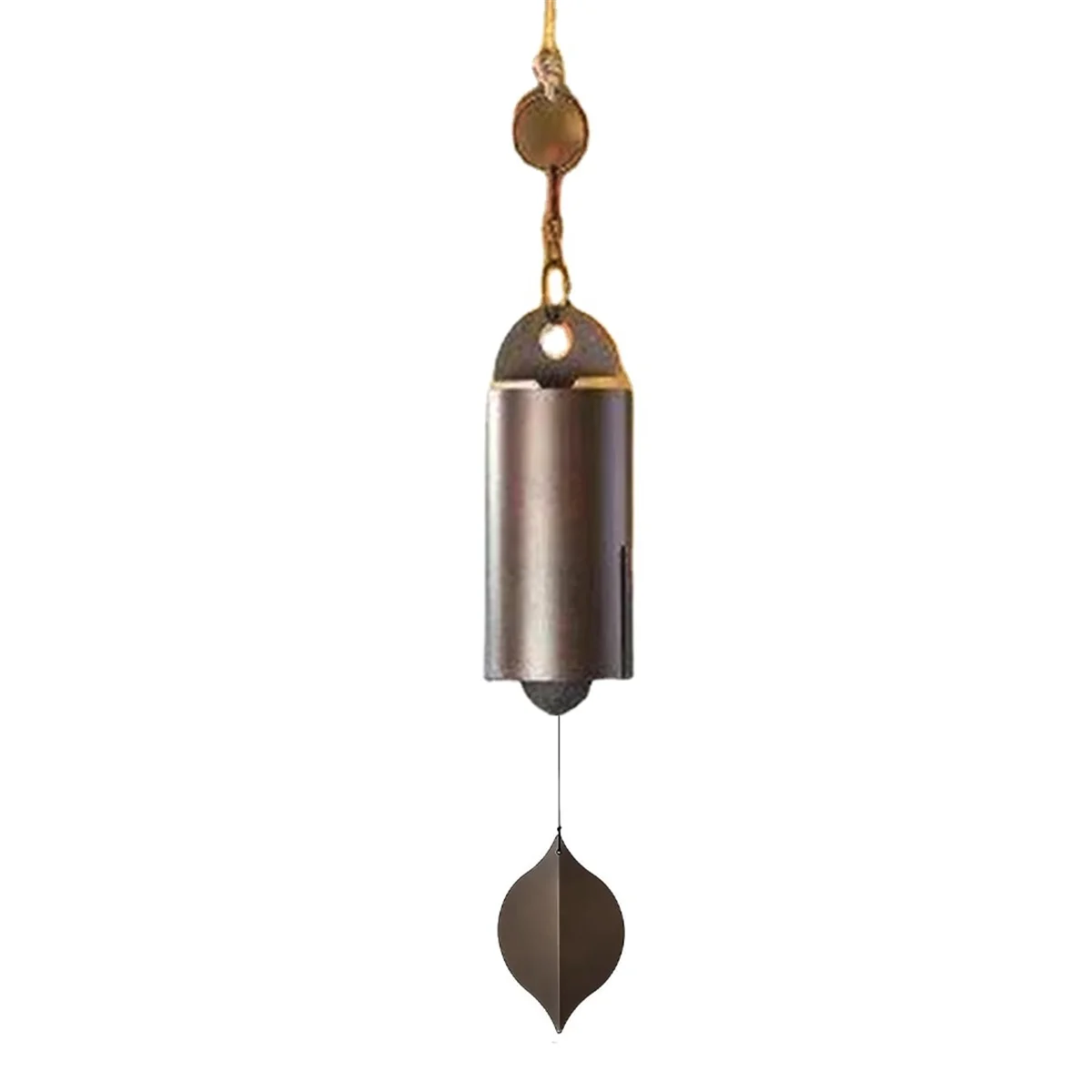 Deep Resonance Quiet Wind Chime Courtyard Metal Wind Chime Garden Vintage Metal Wind Chime Pendant