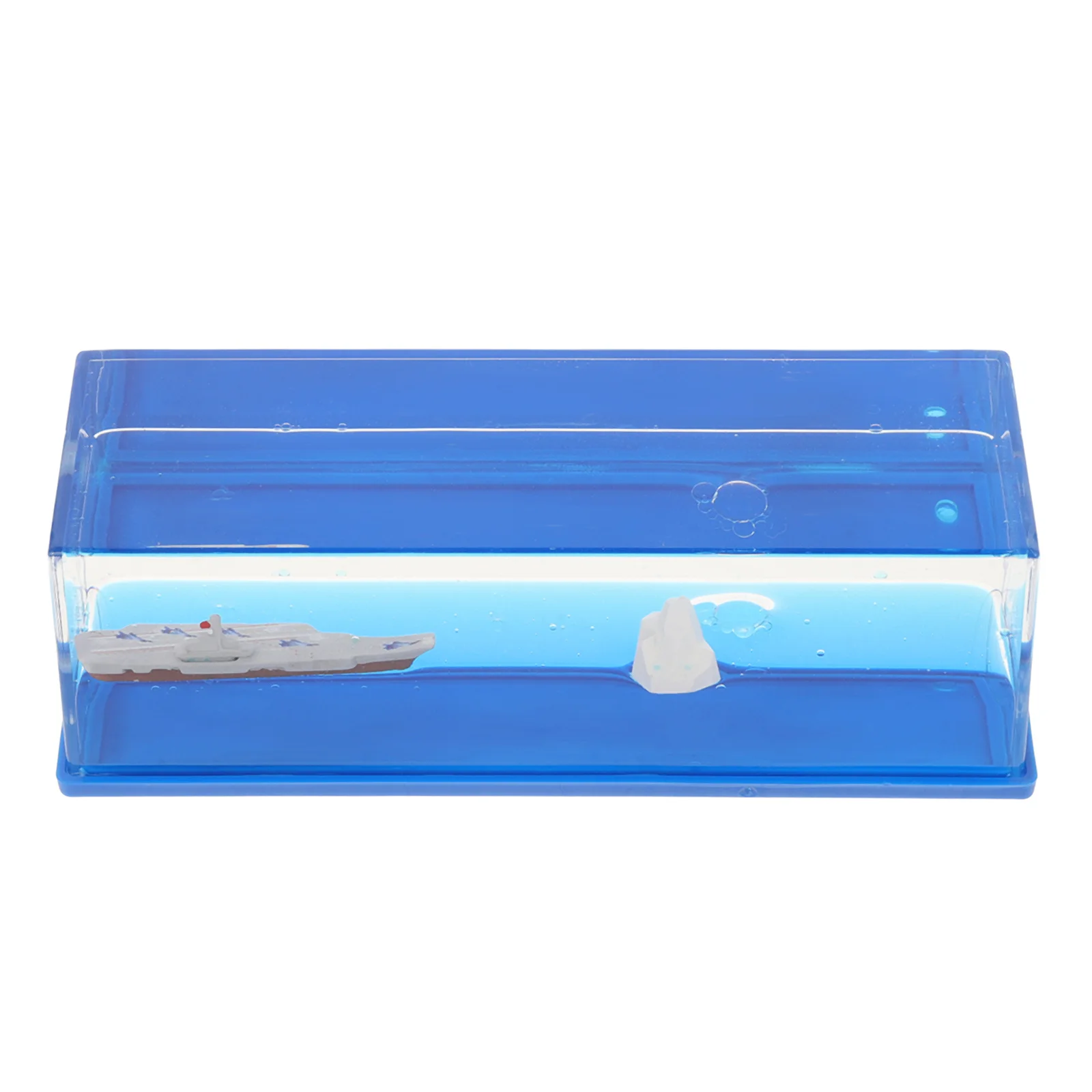 

Aircraft Carrier Drift Bottle Decor Desktop Ornament For Office Home Room Aircraft Carrier In A Box Craft Decoration In A Box