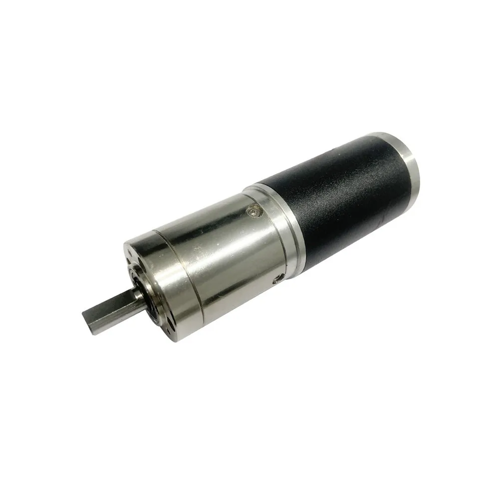 Motor de CC cepillado con reducción planetaria en miniatura, Motor de engranaje de CC de 28mm para cafetera