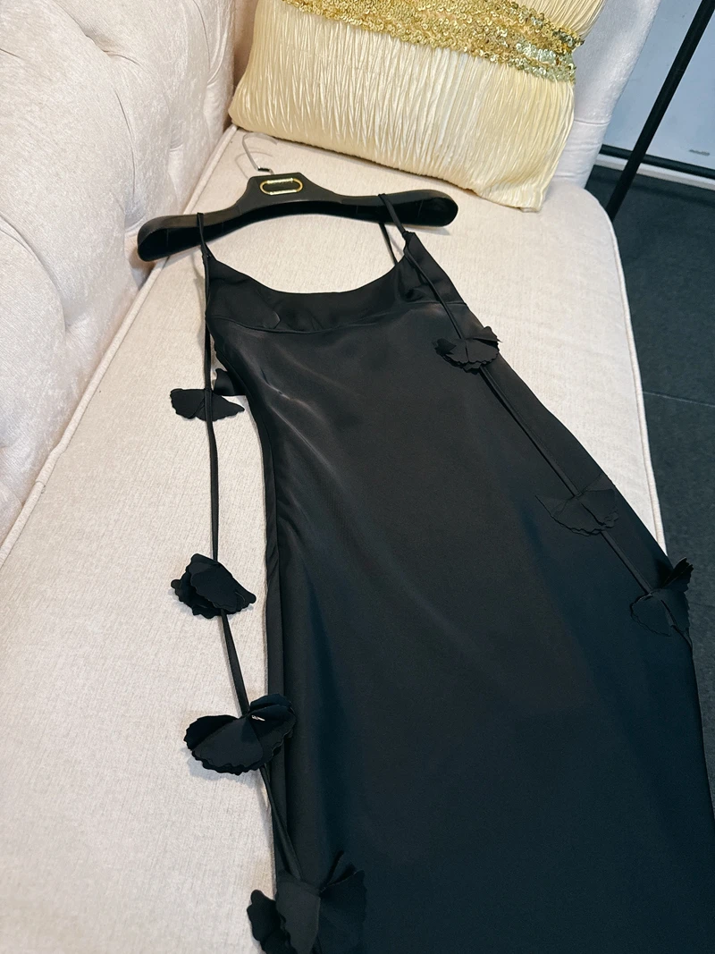 레트로 슬레 새틴 플로럴 프린트 여름 발 슬립 드 스무스 드라 바이온 바이브스 하이 웨이스트 폴리에스터 노 스트레치 지퍼