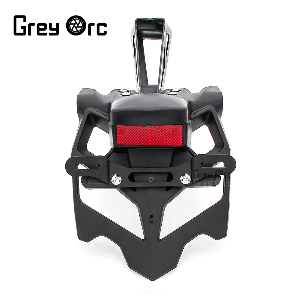 Rear Fender License Plate Mount For Yamaha YZF-R1 YZF R1 2009 2010 2011-2014 2013 Motorcycle ABS Plastic Mudguard