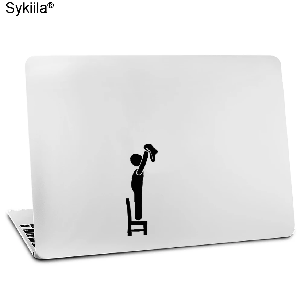 Snake Crawl Out Logo Black Creative Design Decal for apple Macbook Air 11 12 13 Pro 13 15 17 retina Vinyl Wall Laptop Sticker