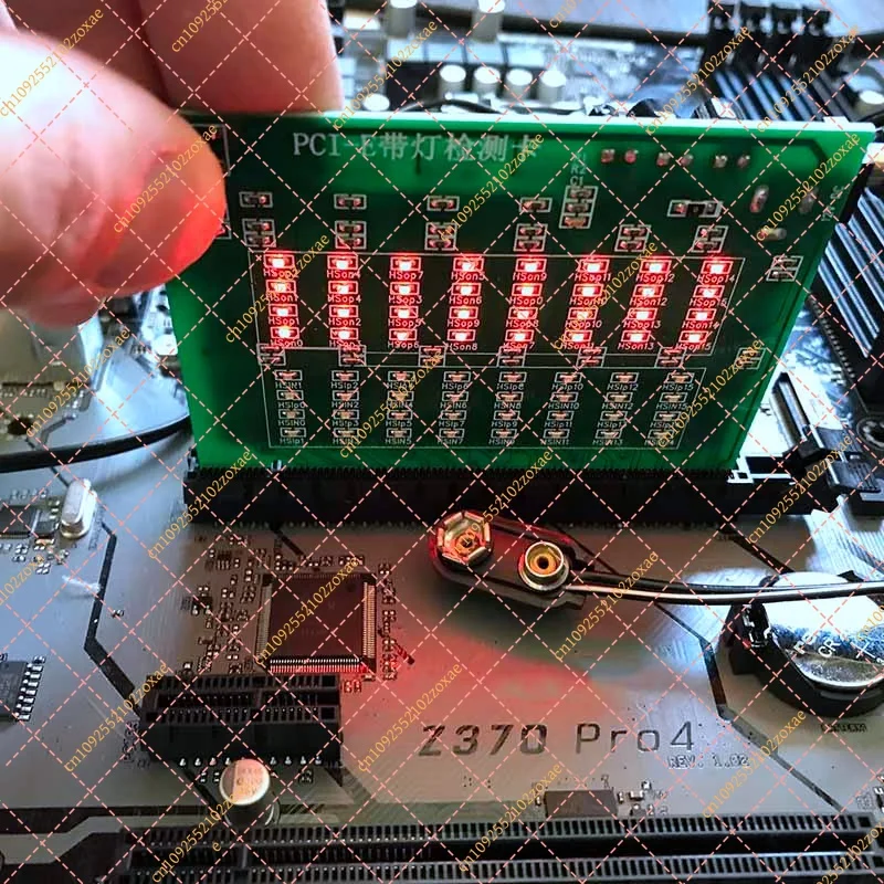PCIe Slot Tester Card 16X 8X Motherboard Diagnostic Tool PCIE Port Detect Short Open Circuit With LED Indicator AEE6-PCI-E