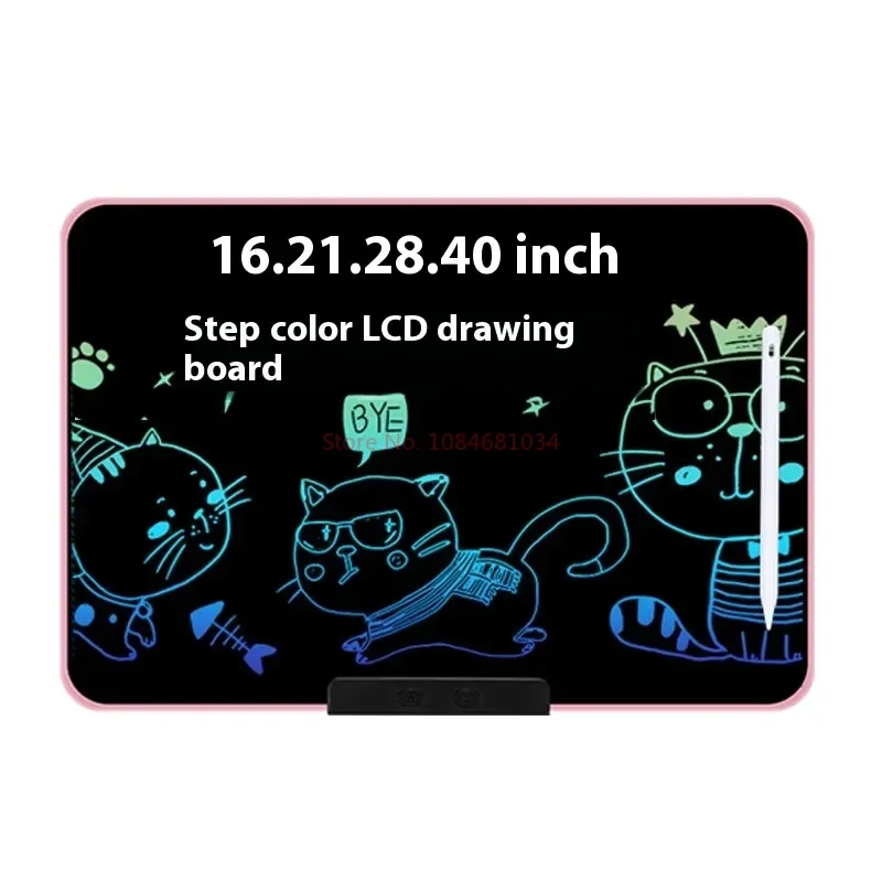 Imagem -06 - Recarregável Lcd Blackboard Escrita Tablet Placa de Desenho Eletrônico Doodle Gráfico Handwriting Pads Presente do Escritório 16 21