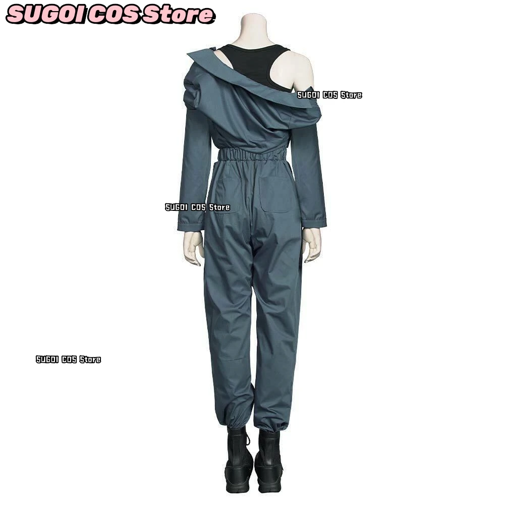 أزياء الهالوين مايكل مايرز التأثيرية لفيلم الهالوين ملابس العمل النسائية حللا موحدة عرض الرسوم المتحركة ملابس شعر مستعار الدعامة لعب الأدوار