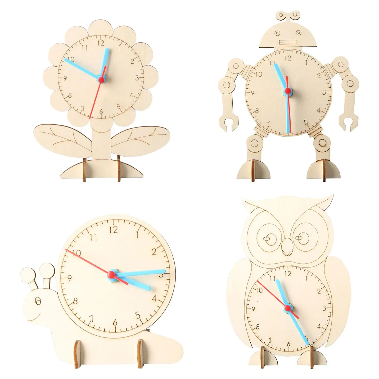 

Science Experiment Kits DIY Technology Crafts DIY Clock Model for Children Teaching Aids Teens Boy and Girls Developmental Toy