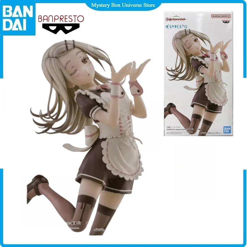 

В наличии: Оригинальная коллекционная фигурка Banpresto Gakuen iDOLM@STER Espresto Shinosawa Hiro Sweet Moment из ПВХ, аниме-фигурка, праздничный подарок