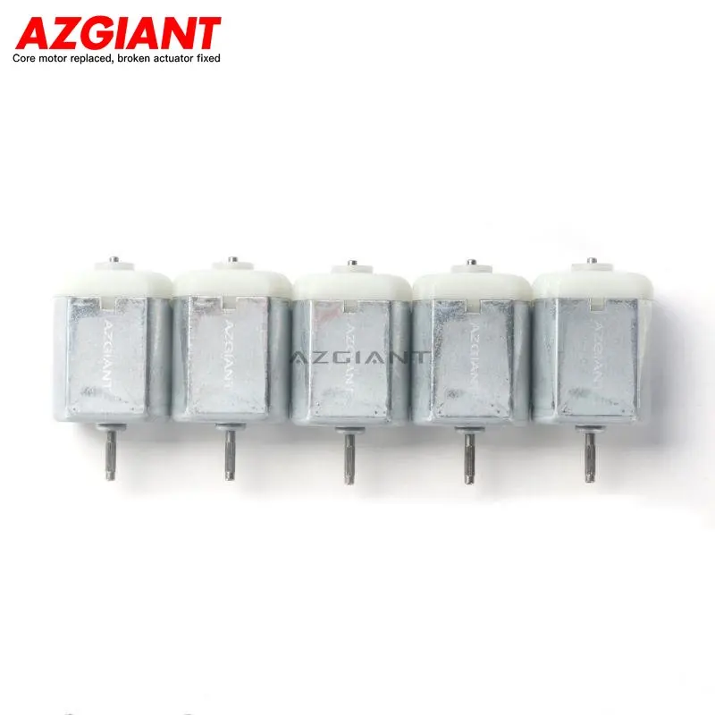 AZGIANT 5 buah aktuator kunci pintu sentral, kualitas tinggi untuk DIY FC280 DC 12V Motor untuk sistem penguncian otomotif