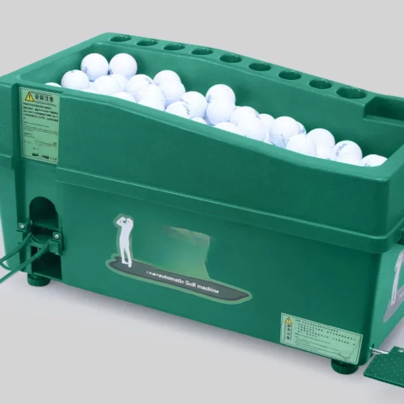 For Golf Serving Box Semi-Automatic Ball Serving Machine Multi-function Ball Serving Machine With Club Holder