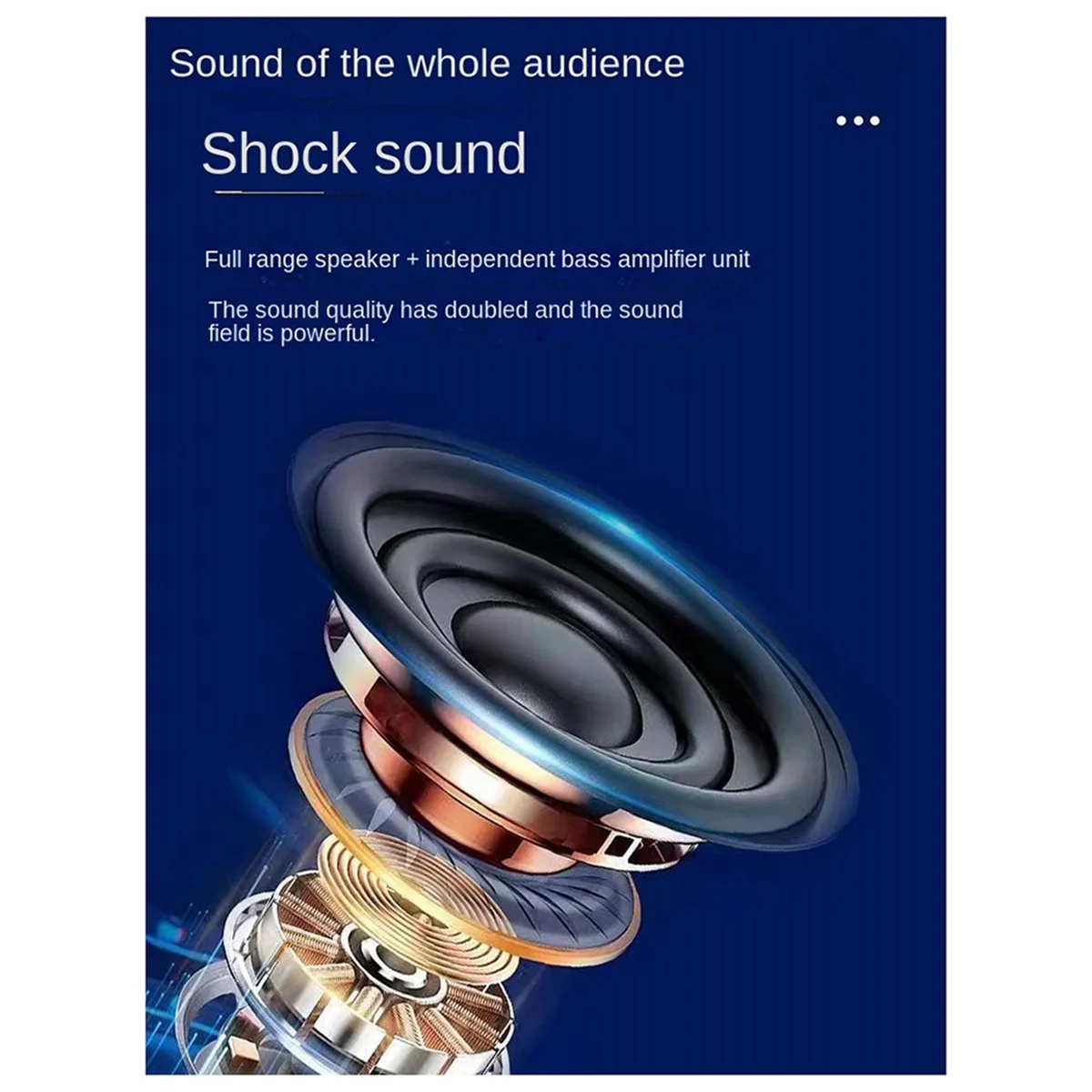 Mini Machine de Karaoké Rose avec 2 Microphones Sans Fil, Haut-Parleur Bluetooth Portable