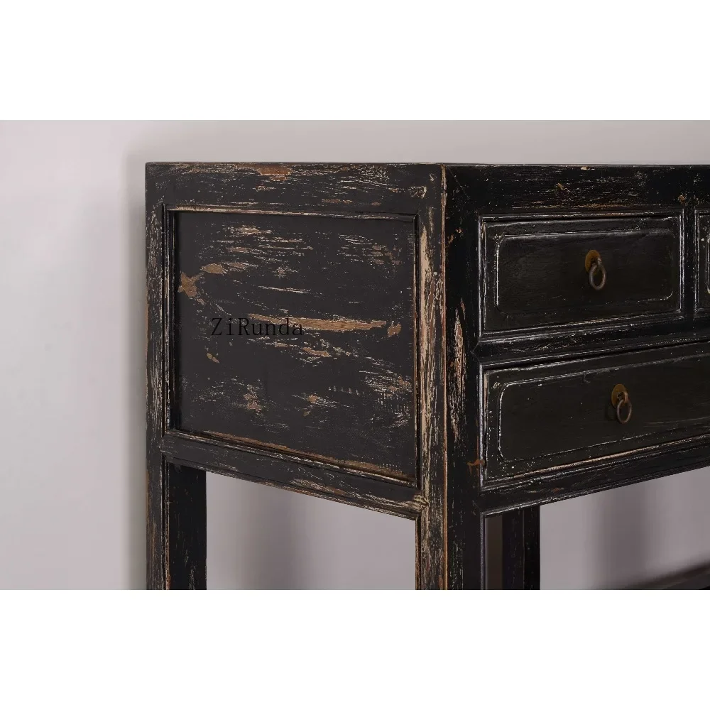 

Экологически чистый китайский шкаф из цельного дерева, ТВ-консоль, многофункциональный шкаф-буфет