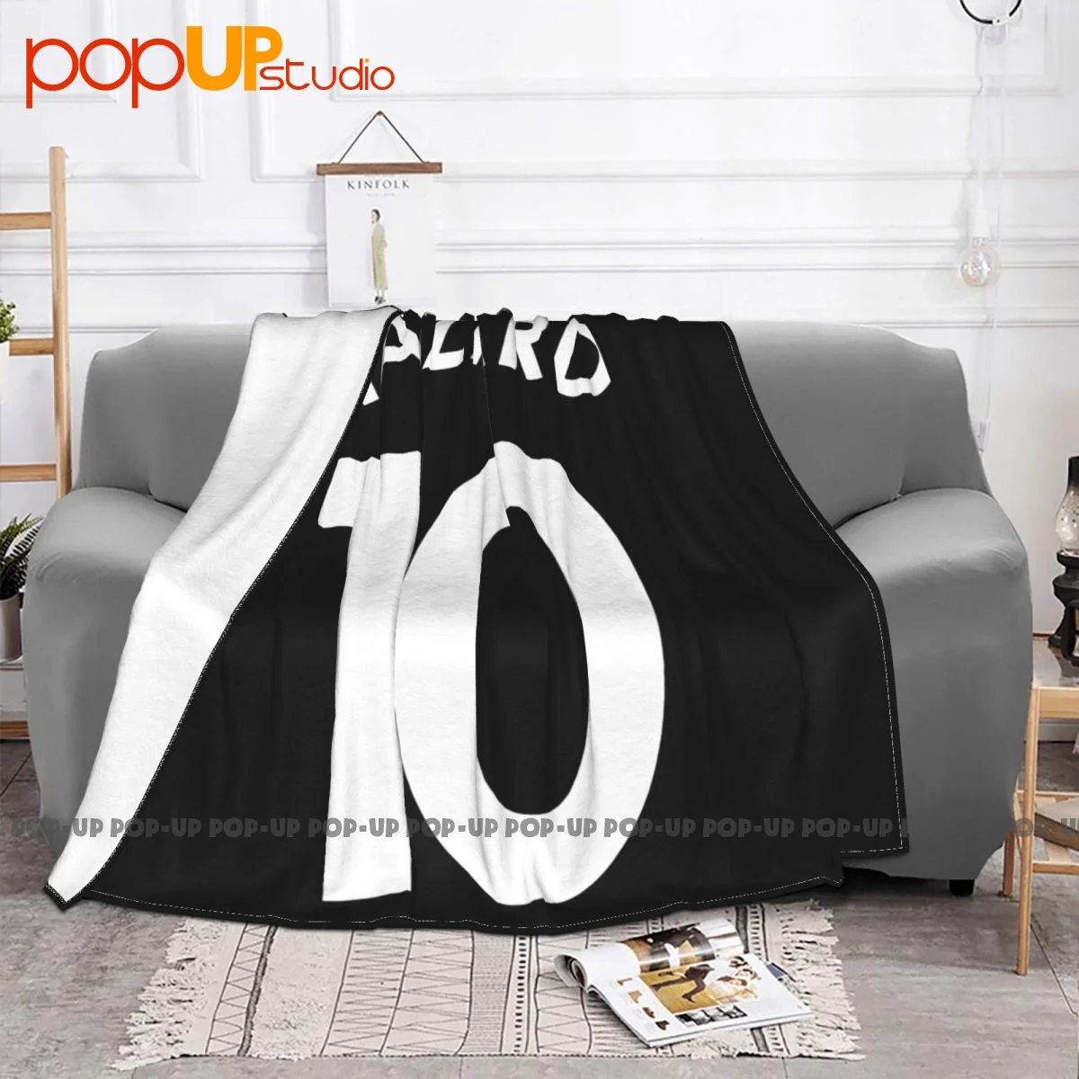 Eden Hazard No.10 Football Blanket Classic Plus Velvet Home Decotation