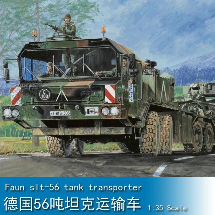 

Trumpeter Model 00203 1/35 Faun elefant SLT-56 panzer transporter Model Kit