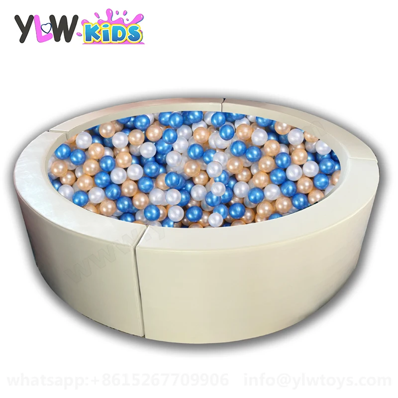 

YLWCNN Kids Soft Playgound Park Baby Soft Ball Pit Toys Pastel Ball Pool Playground Portable Outdoor Play Equipment