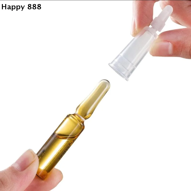 6-Pack Transparent Dispensing Tips With Caps – Lab Safety Ampoule Opener