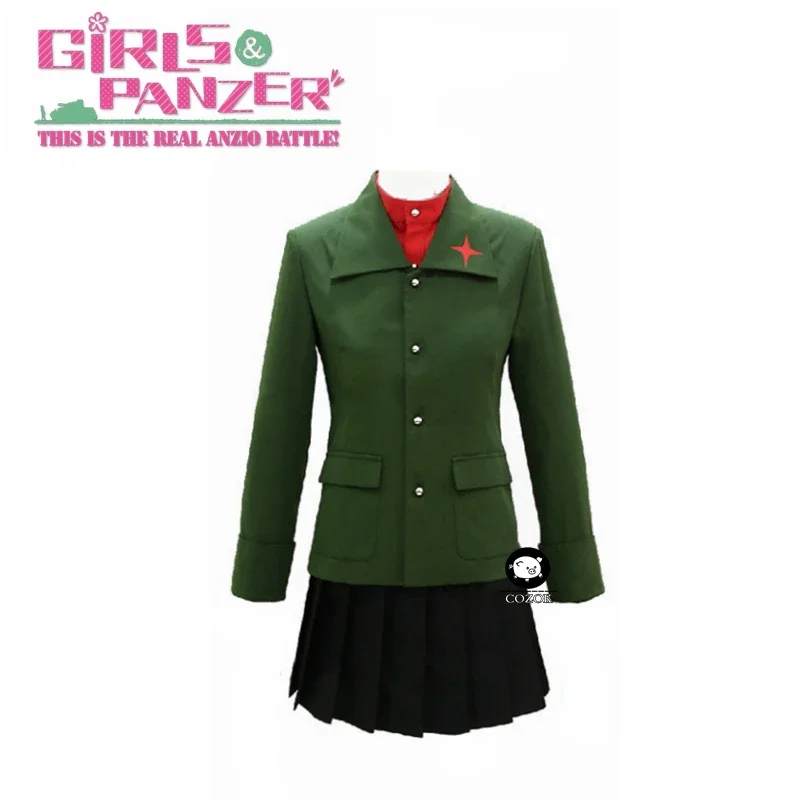 《Custom Size》GIRLS und PANZER Katyusha Nonna suit Cosplay costume Carnaval Halloween Christmas Costume view 2