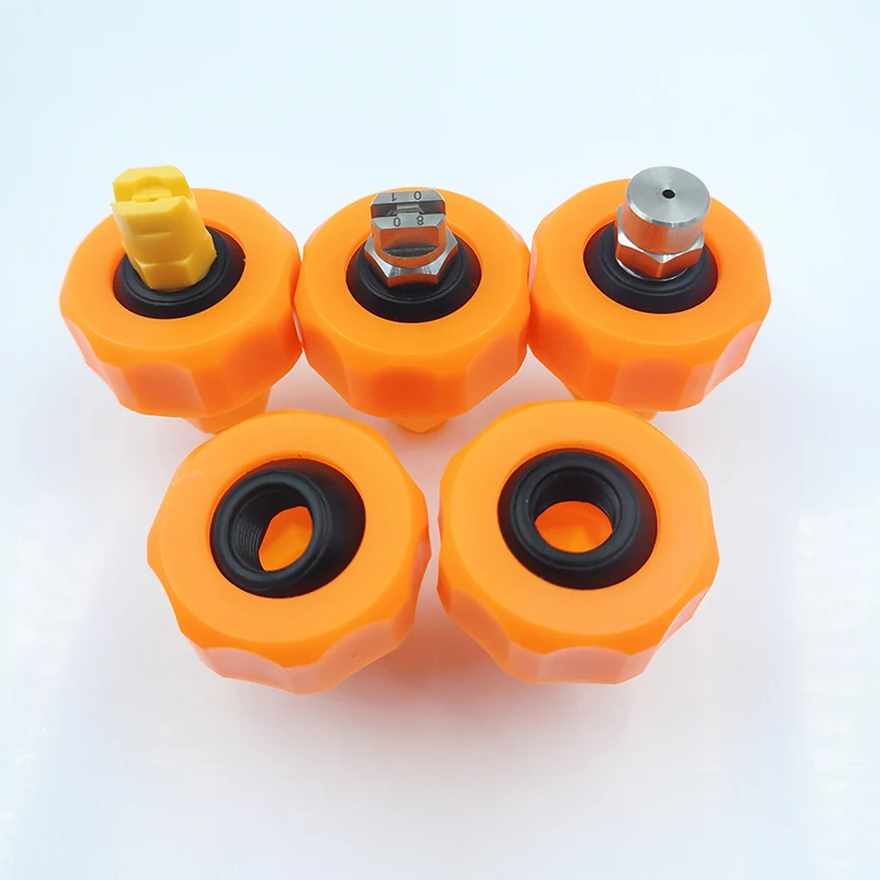 155 Series PP Plastic Adjustable Swivel Ball Joint, Universal Spherical Nozzle Base, Industrial Spray Cleaning Nozzle Fitting