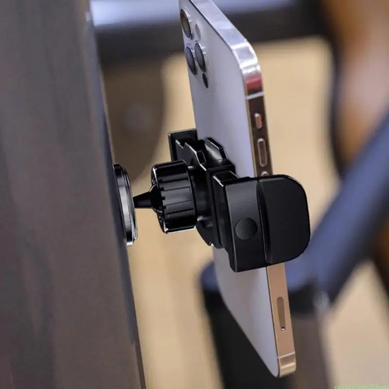 

T8WC Безопасное магнитное магнитное крепление для монтажа телефона подходит для автомобиля 360 градусов регулируемого автомобиля