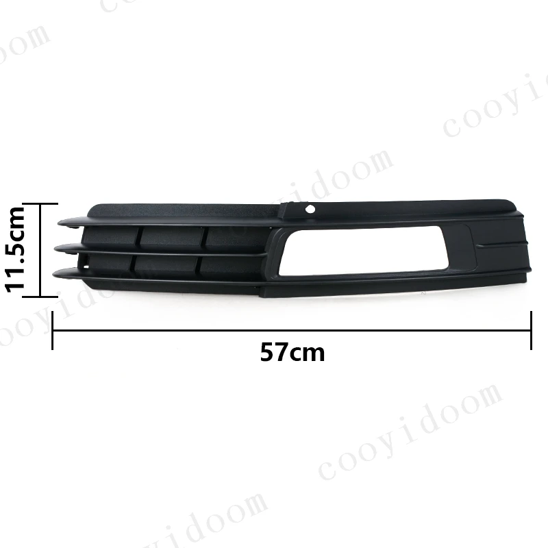 Car fog Lights Cover For Audi A6 C6 Sedan Avant 2008 2009 2010 2011 Lower Bumper Grill FogLight Lamp Grille Cover Replacement