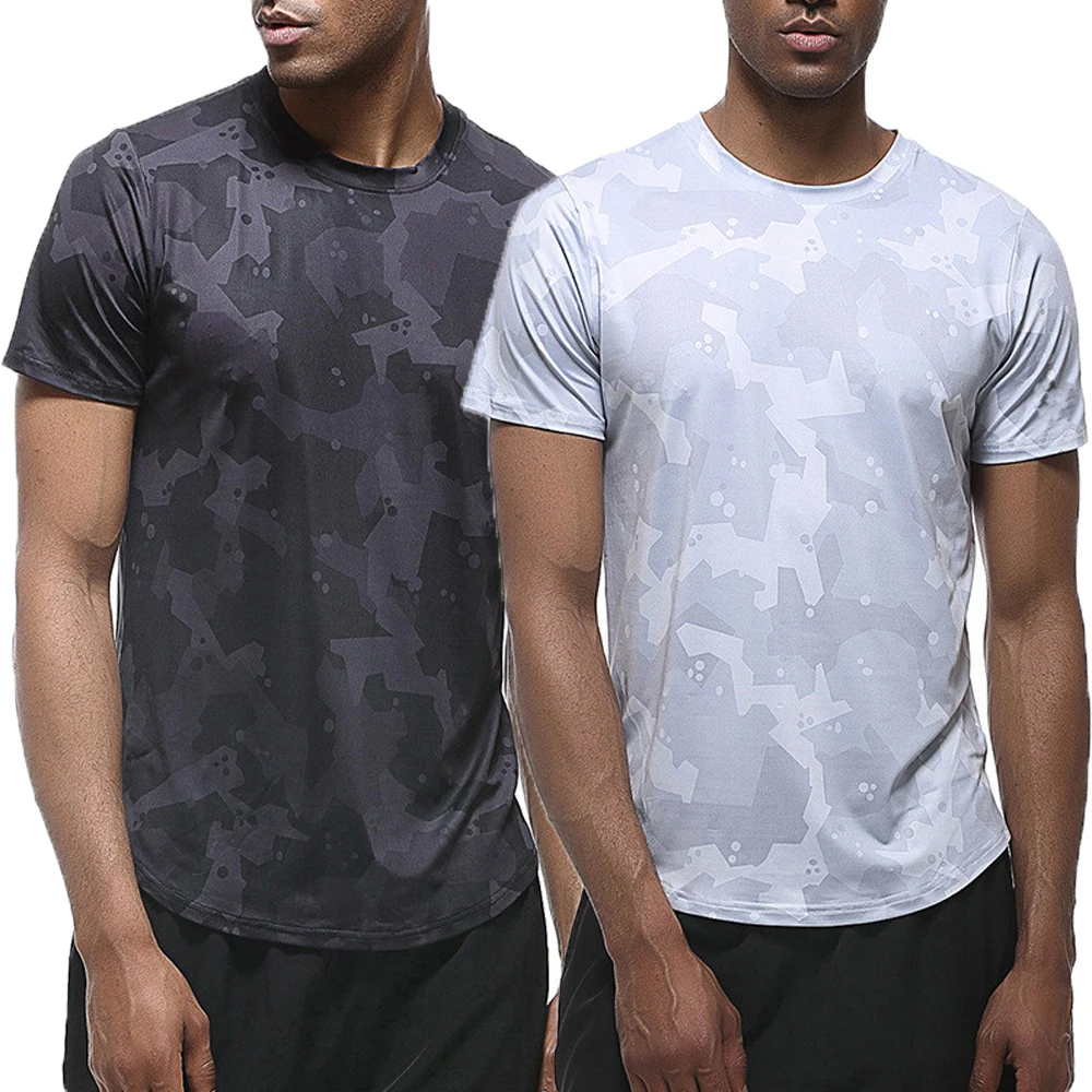 Men Women Compression Running Short Stand Collar T Shirt Fitness Sport Basketball Football Skiing Training Gym Bottom Clothes 20