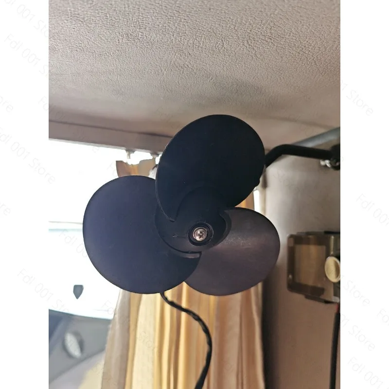 5 Inch Silicone Driver Cooling Fan 12V 24V for Truck Bus Car Vehicle