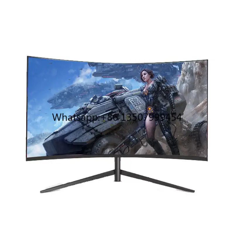32 Inch 144Hz PC LCD HD Gaming Curved Monitor VA Panel 1ms Response Time 99% SRGB 178 Viewing Angle 5000000:1 Contrast Ratio
