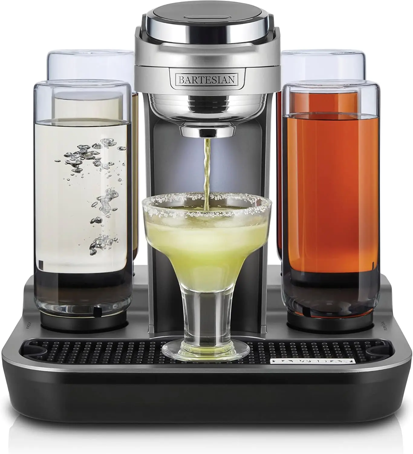 Cocktail Machine, 5 Premium Glass Bottles, 55306