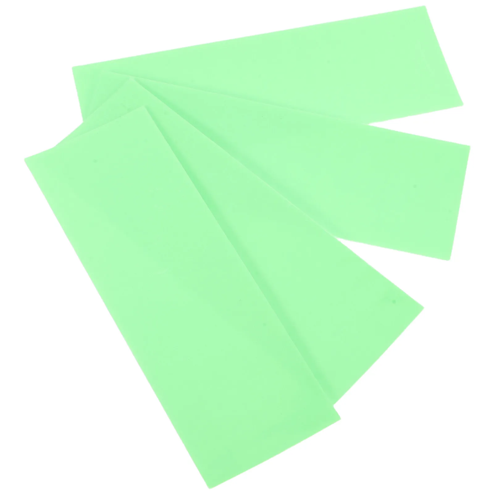 4Pcs Fingerboard Grip Tape Fluorescent -in-The-Dark 38mm110mm Anti-Slip Mini Skateboard Stickers DIY Finger Boards