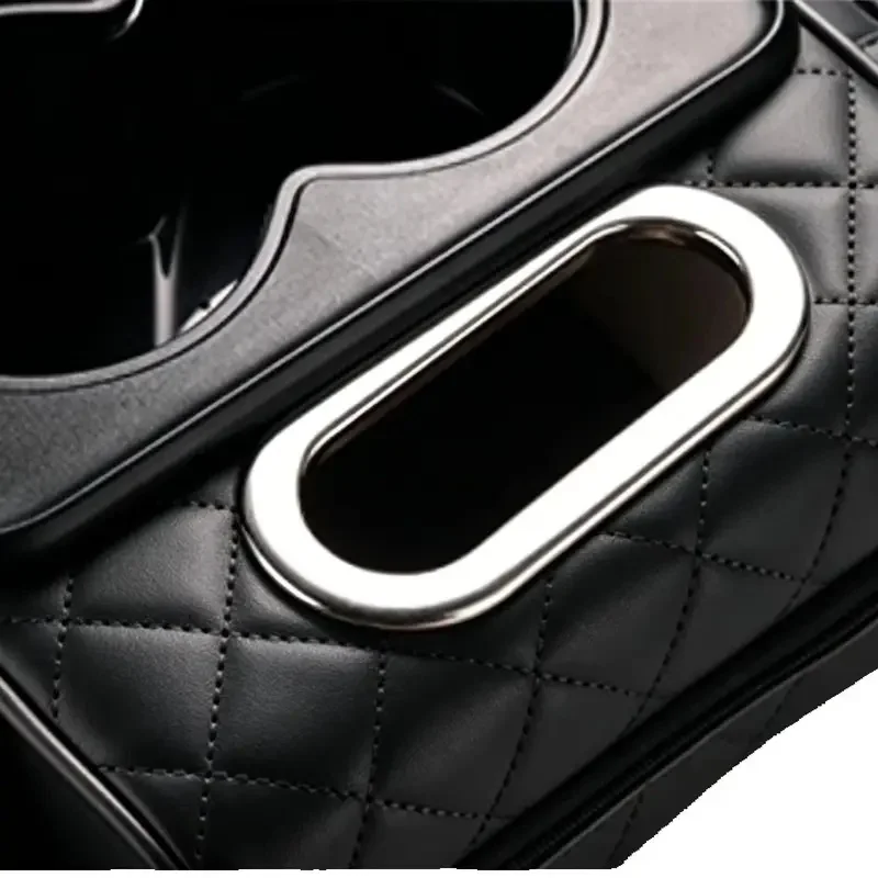 Christmas Stocking Stuffers Car Center Console Armrest Height Pad, Cushion Cover with 2 Cup Holders All-Season Protector