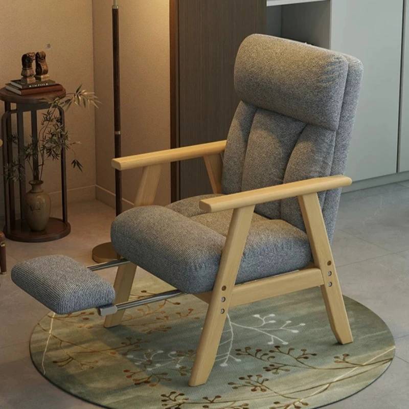 Desk Clearance Living Room Chairs Vintage Lazy Unique Occasional Living Room Chairs Solid Wood Seat Sessel Home Furniture