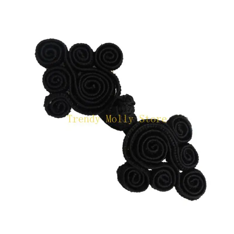 

N5KB Cheongsam Buttons Closure Sewing Fasteners for Sweater Coat Cheongsam Traditional Handcraft Accessories