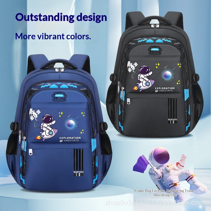 New bags, student backpacks, cute children's backpacks, women's and men's spine protection backpacks