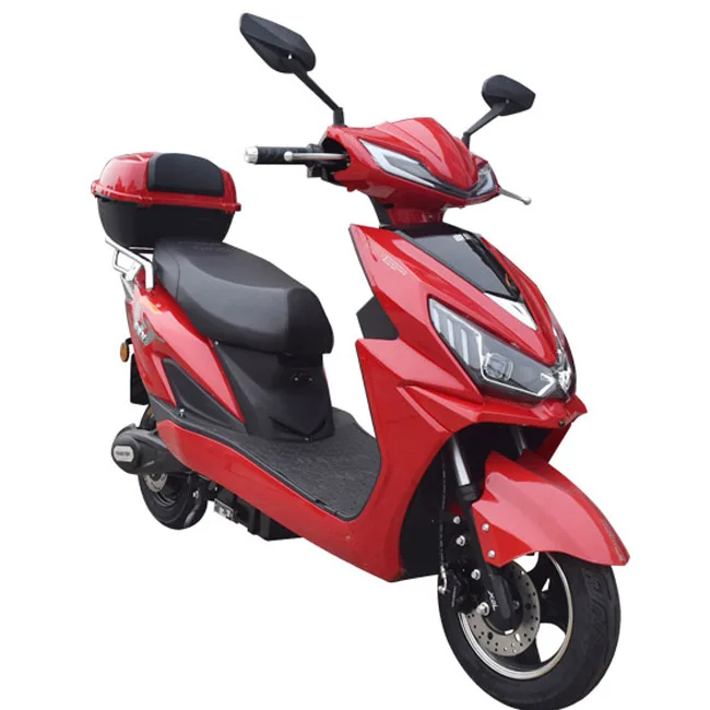 China popular battery power electric scooter adult electric motorcycle 1000w with disc brake