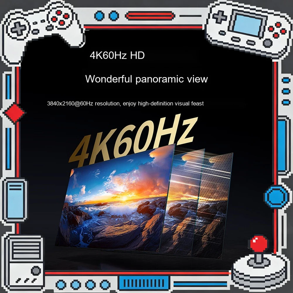 UGREEN 55493 AP502 HDMI 2.0 Splitter 1x2 4K 60Hz One Input Two Output Dual Screen Mirroring for TV Monitor Projector