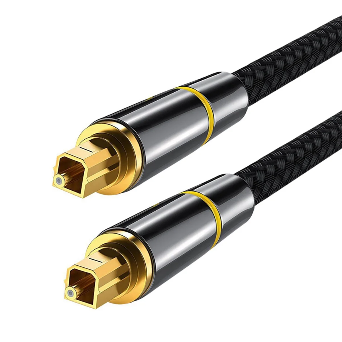 Digital Optical Audio Cable 2m Output Cable Amplifier Speaker 5.1 Channel Optical Fiber Connection Cable Nylon Braided