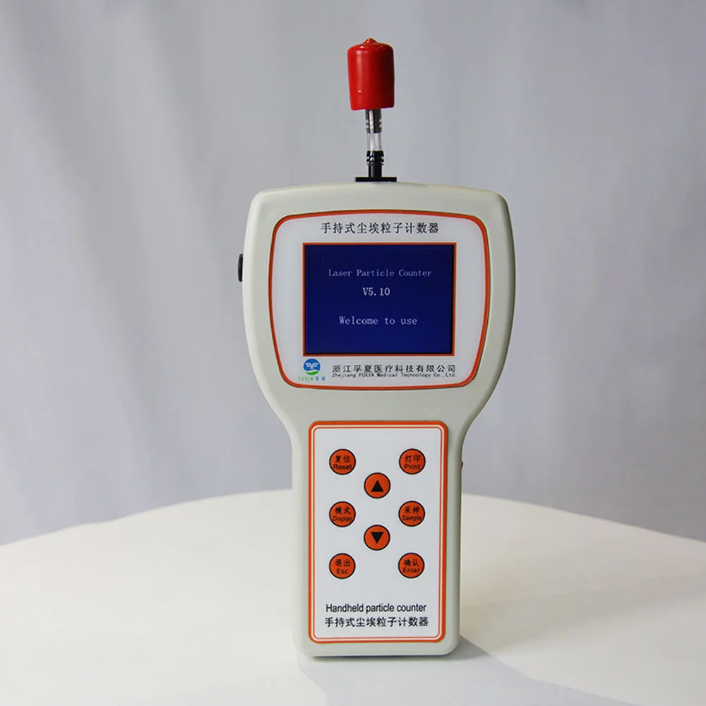 Handheld Six-Channel Air Dust Particle Counter for Clean Room Use Veterinary Instrument Product Category