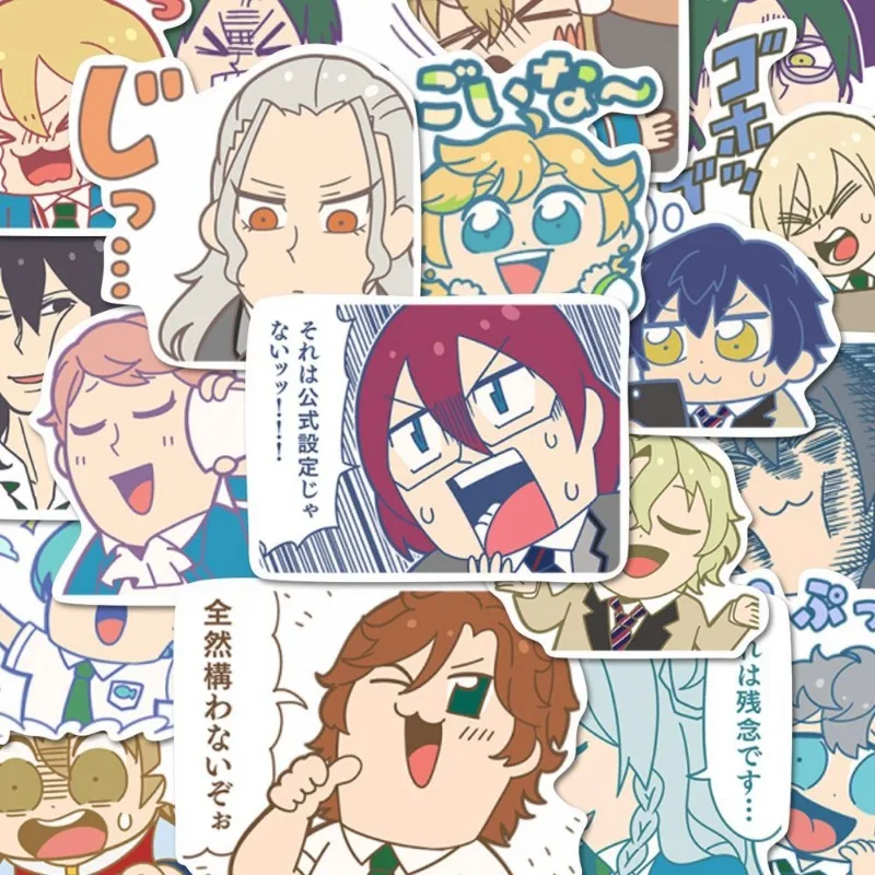 Ensemble Stars Sticker Funny Decoration DIY Account Phone Case Anime Stickers Childrens Stationery Student Wallpaper Perimeter