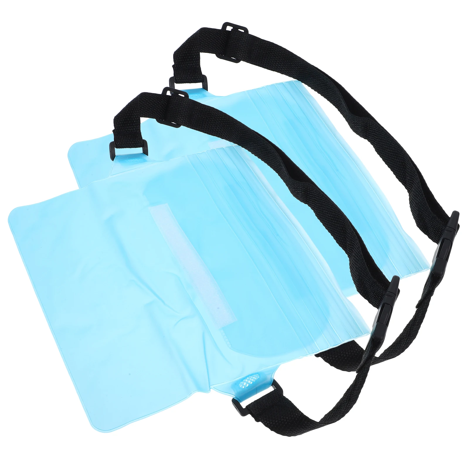 

2pcs Waterproof Transparent Fanny Pack for Swimming Adjustable Waist Strap Crossbody Phone Pouch PVC Dry Belt Bag Outdoor Water